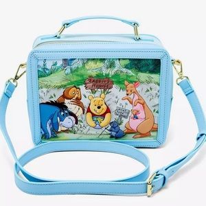 Loungefly Winnie the Pooh Portrait Lunchbox Crossbody Bag new with tags!